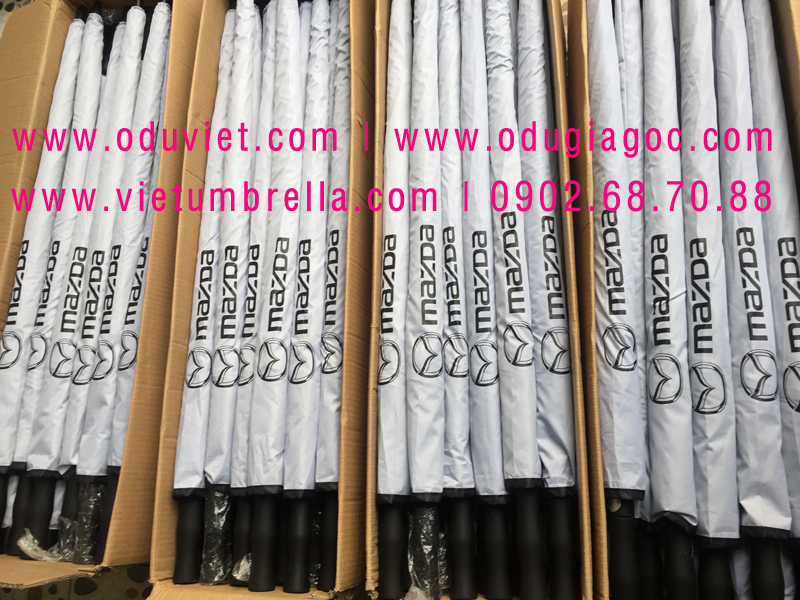 xưởng sản xuất ô dù cầm tay in logo quảng cáo